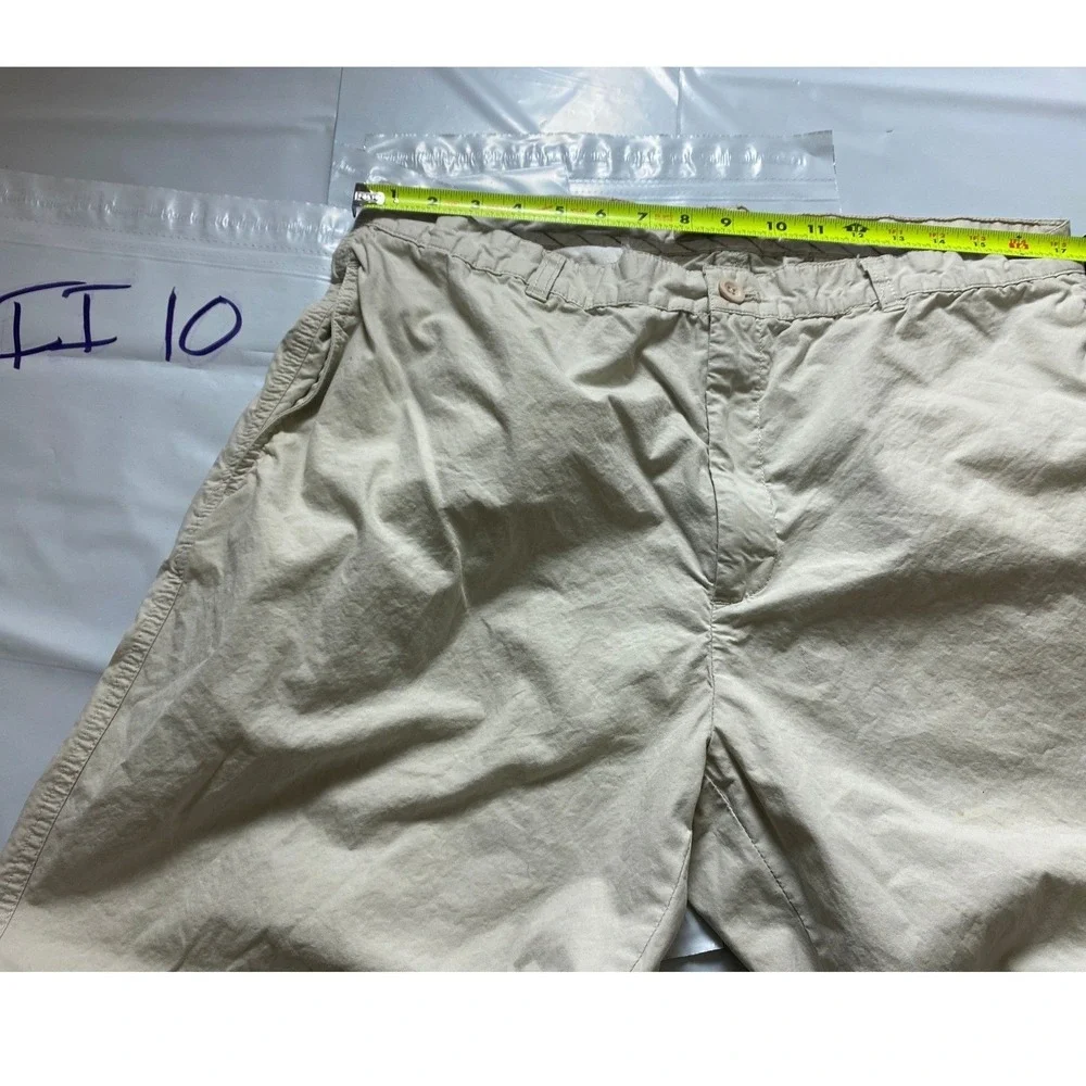Beige Khaki Wide Leg‎ Pants Womens Relaxed Fit Casual Chinos